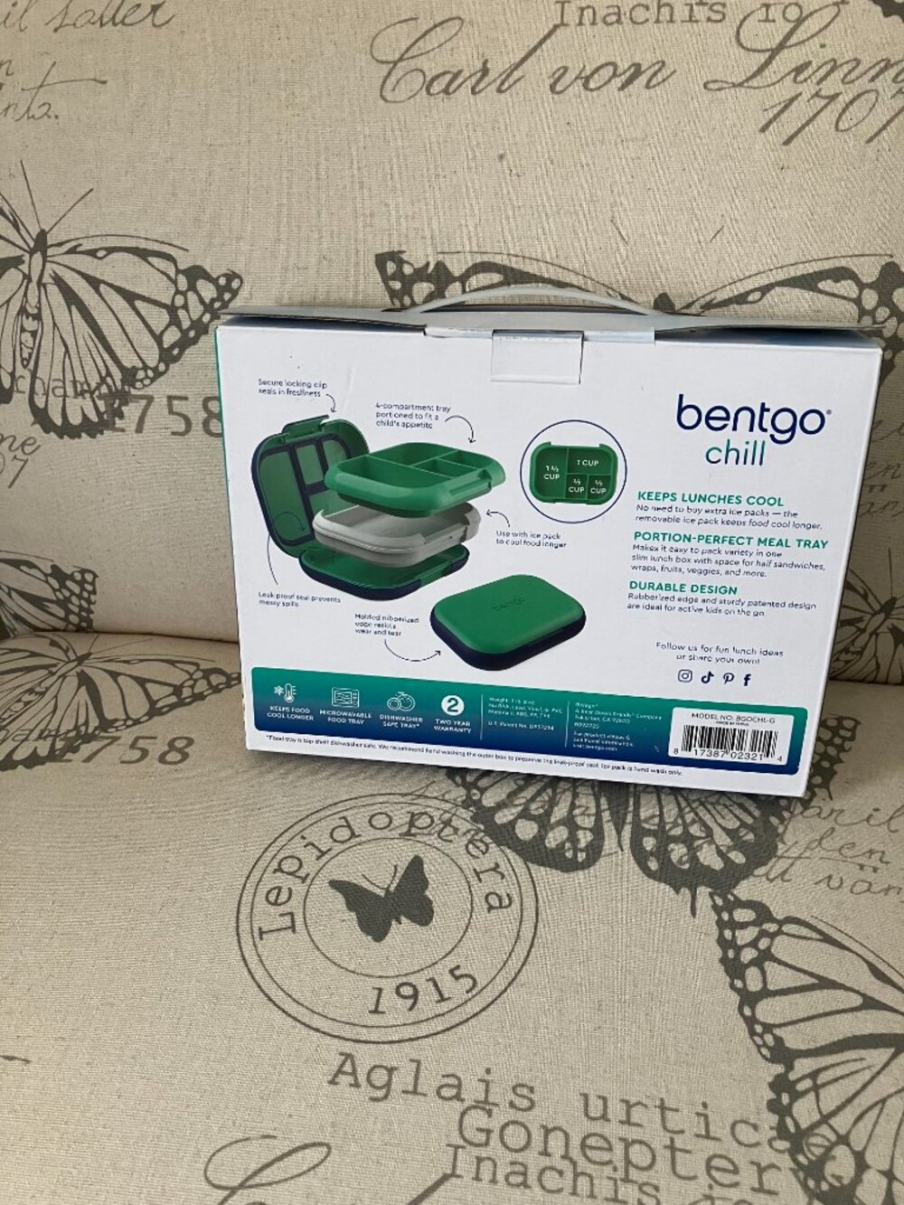 BPA-FREE!!!   Bentgo Chill Lunch Box - Picture 5 of 5